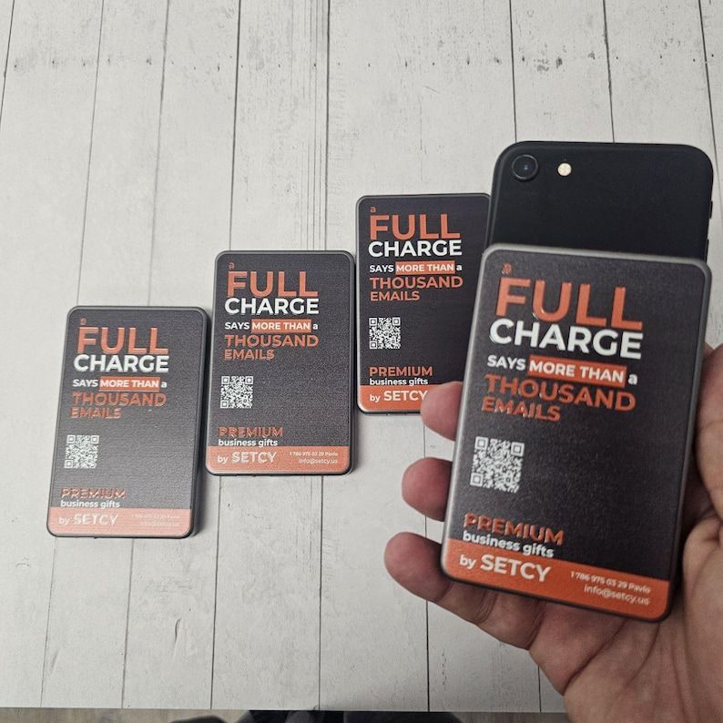 Slim Magnetic Wireless Power Bank 5000mAh