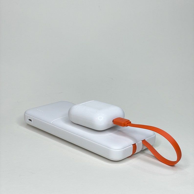 Custom Logo Power Bank 10000mAh with Built-in Cables thumbnail 7