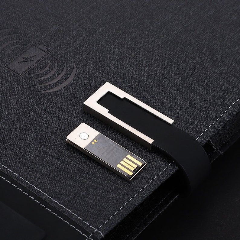 Smart Notebook A5 with Wireless Charger 8000mAh & 32GB Flash Drive thumbnail 10